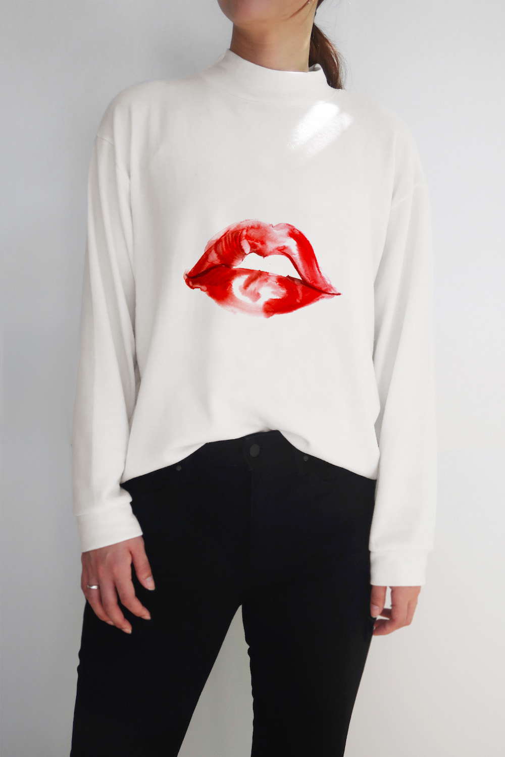 Sweater Red lips 04