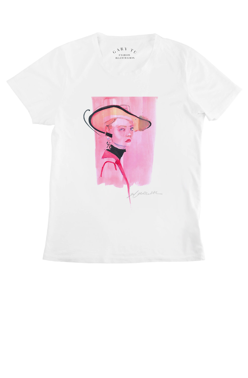 T-shirt Opera Rose-2