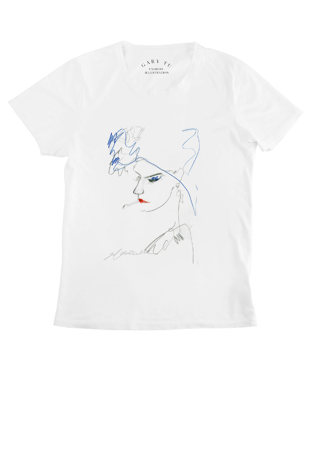T-shirt Drawing 001-2