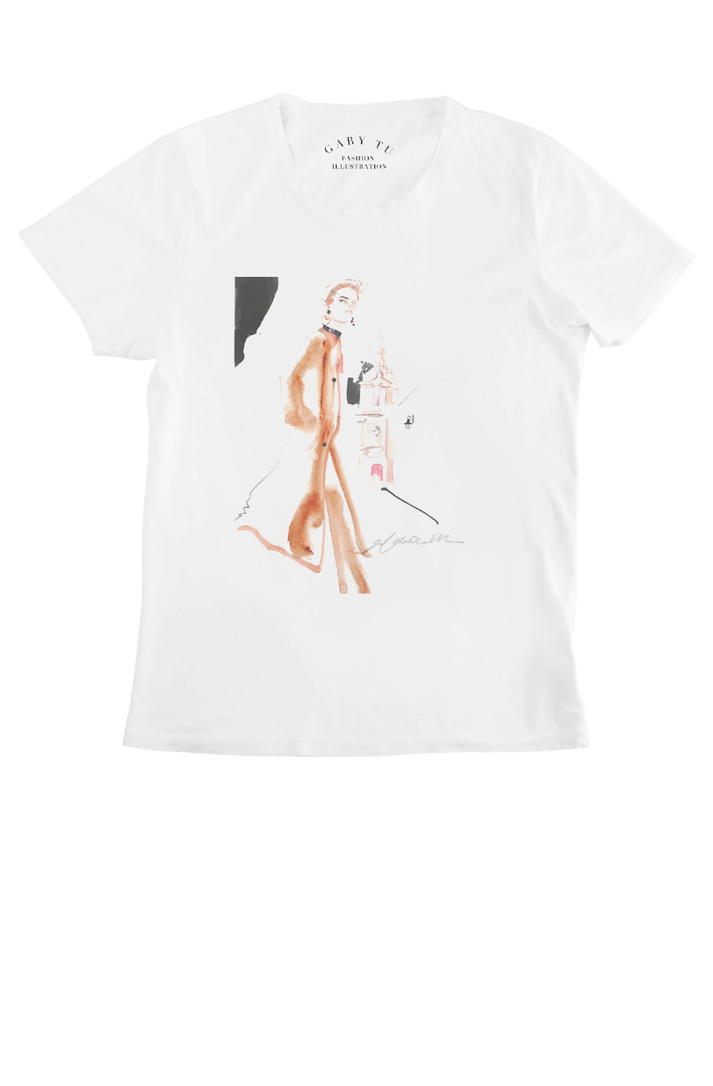 T-shirt Fashion ink 021-2