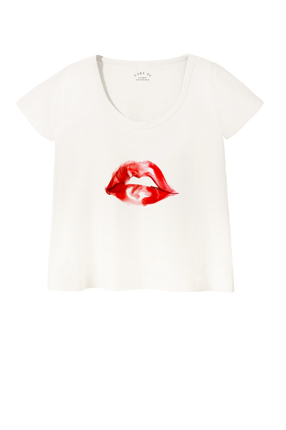 T-shirt Red lips 04